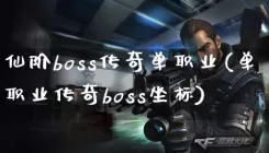 仙阶boss传奇单职业(单职业传奇boss坐标)